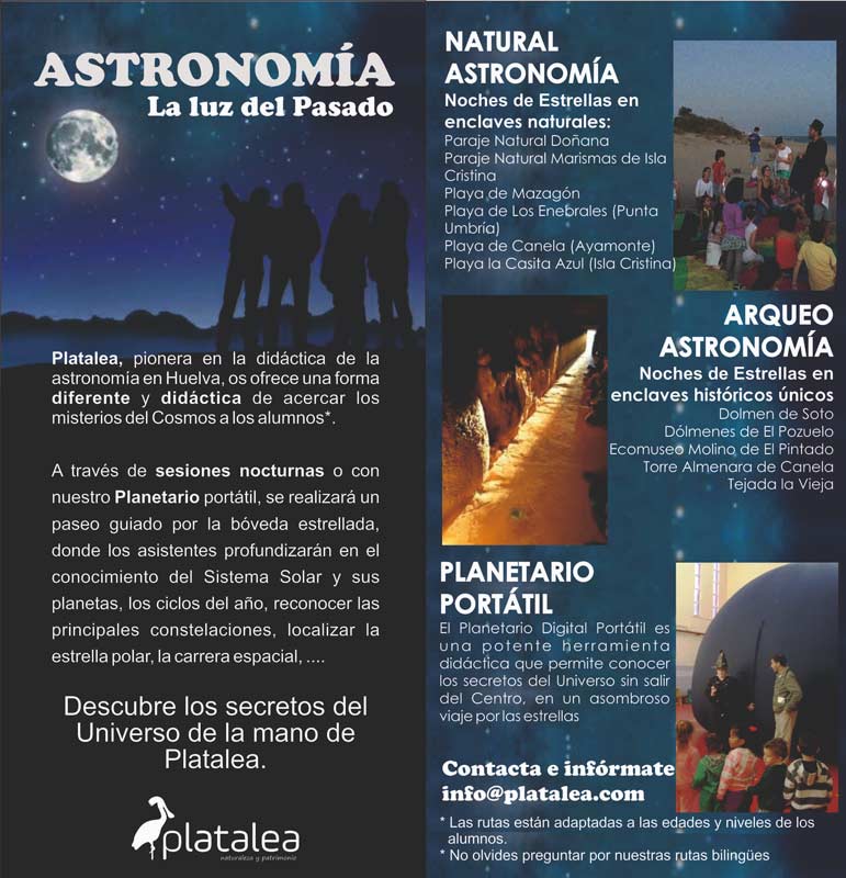 astronomia y planetario portatil