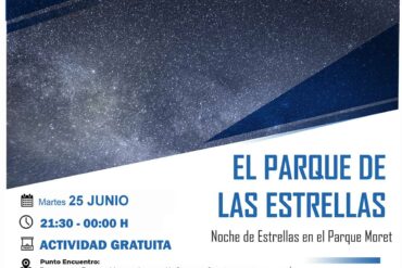 noche de estrellas en el parque moret 25 de junio 2024 parque de las estrellas gratuito